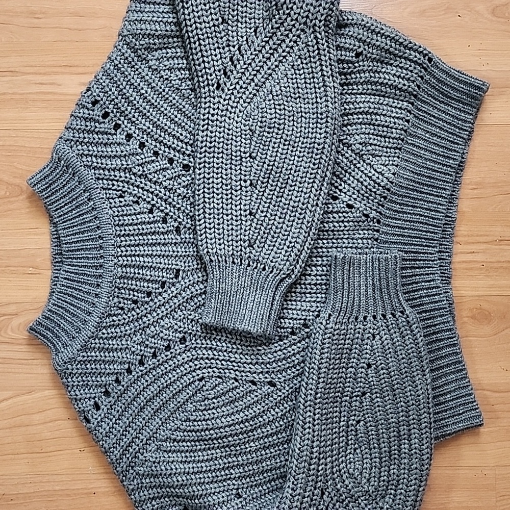 ASTR The Label Wool Blend Carly Cropped Sweater